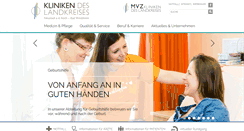 Desktop Screenshot of kliniken-nea.de